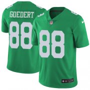 Wholesale Cheap Nike Eagles #88 Dallas Goedert Green Men's Stitched NFL Limited Rush Jersey