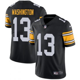 Wholesale Cheap Nike Steelers #13 James Washington Black Alternate Men\'s Stitched NFL Vapor Untouchable Limited Jersey