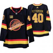 Wholesale Cheap Vancouver Canucks #40 Elias Pettersson 50th Anniversary Skate 2019-20 Jersey