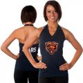 Wholesale Cheap Women's All Sports Couture Chicago Bears Blown Coverage Halter Top