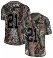 Wholesale Cheap Nike Cowboys #21 Ezekiel Elliott Camo Men's Stitched NFL Limited Rush Realtree Jersey