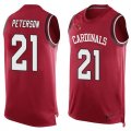 Wholesale Cheap Nike Cardinals #21 Patrick Peterson Red Team Color Men's Stitched NFL Limited Tank Top Jersey