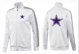 Wholesale Cheap NFL Dallas Cowboys Team Logo Jacket White_3