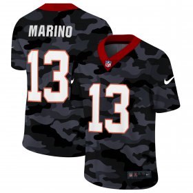 Cheap Miami Dolphins #13 Dan Marino Men\'s Nike 2020 Black CAMO Vapor Untouchable Limited Stitched NFL Jersey