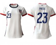 Wholesale Cheap Women 2020-2021 Season National Team America home aaa 23 white Soccer Jerseys