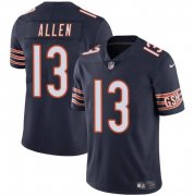 Cheap Men's Chicago Bears #13 Keenan Allen Navy Vapor Football Stitched Jersey