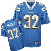 Wholesale Cheap Chargers #32 Eric Weddle Light Blue Stitched NFL Jersey