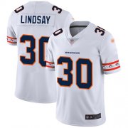 Wholesale Cheap Nike Broncos #30 Phillip Lindsay White Men's Stitched NFL Limited Team Logo Fashion Jersey