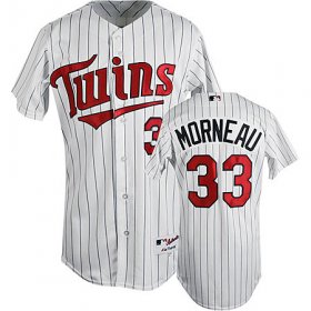 Wholesale Cheap Twins #33 Justin Morneau Stitched White(Blue Strip) Cool Base Youth MLB Jersey