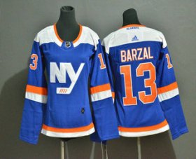 Wholesale Cheap Youth New York Islanders #13 Mathew Barzal New Blue Home 2019 Hockey Adidas Stitched NHL Jersey