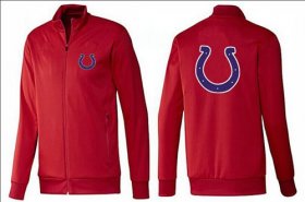 Wholesale Cheap NFL Indianapolis Colts Team Logo Jacket Red