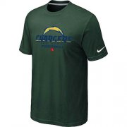Wholesale Cheap Nike Los Angeles Chargers Big & Tall Critical Victory NFL T-Shirt Dark Green