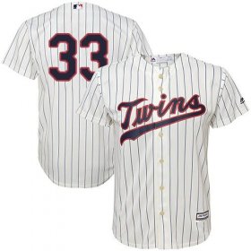 Wholesale Cheap Twins #33 Justin Morneau Cream Stitched Youth MLB Jersey