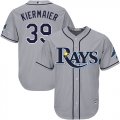 Wholesale Cheap Rays #39 Kevin Kiermaier Grey Cool Base Stitched Youth MLB Jersey