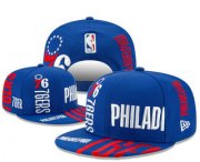 Wholesale Cheap Philadelphia 76ers Snapback Ajustable Cap Hat YD 6