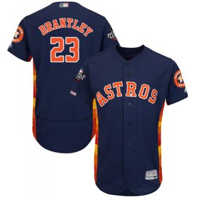 Wholesale Cheap Astros #23 Michael Brantley Navy Blue Flexbase Authentic Collection 2019 World Series Bound Stitched MLB Jersey