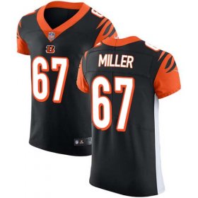 Wholesale Cheap Nike Bengals #67 John Miller Black Team Color Men\'s Stitched NFL Vapor Untouchable Elite Jersey