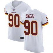 Wholesale Cheap Nike Redskins #90 Montez Sweat White Men's Stitched NFL Vapor Untouchable Elite Jersey