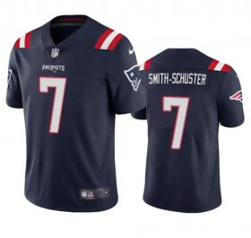 Wholesale Cheap Men\'s New England Patriots #7 JuJu Smith-Schuster Navy Vapor Untouchable Stitched Football Jersey