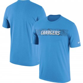 Wholesale Cheap Los Angeles Chargers Nike Sideline Seismic Legend Performance T-Shirt Blue