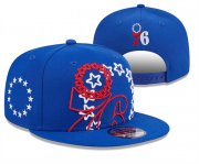 Cheap Philadelphia 76ers Stitched Snapback Hats 0042