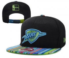 Wholesale Cheap NBA Oklahoma City Thunder Snapback Ajustable Cap Hat XDF 030