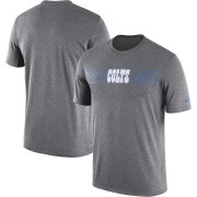 Wholesale Cheap Indianapolis Colts Nike Sideline Seismic Legend Performance T-Shirt Charcoal