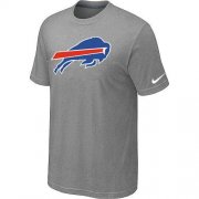 Wholesale Cheap Nike Buffalo Bills Sideline Legend Authentic Logo Dri-FIT NFL T-Shirt Light Grey