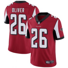 Wholesale Cheap Nike Falcons #20 Isaiah Oliver Red Team Color Men\'s Stitched NFL Vapor Untouchable Limited Jersey