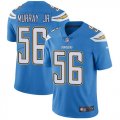 Wholesale Cheap Nike Chargers #56 Kenneth Murray Jr Electric Blue Alternate Men's Stitched NFL Vapor Untouchable Limited Jersey
