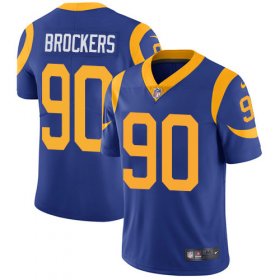 Wholesale Cheap Nike Rams #90 Michael Brockers Royal Blue Alternate Men\'s Stitched NFL Vapor Untouchable Limited Jersey