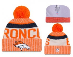 Wholesale Cheap NFL Denver Broncos Logo Stitched Knit Beanies 001