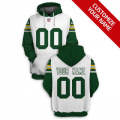 Wholesale Cheap Men's Green Bay Packers Active Player White Custom 2021 Pullover Hoodie