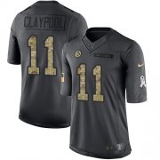 Wholesale Cheap Nike Steelers #11 Chase Claypool Black Youth Stitched NFL Limited 2016 Salute to Service Jersey