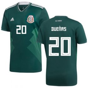 Wholesale Cheap Mexico #20 Duenas Green Home Soccer Country Jersey