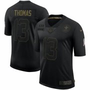 Cheap New Orleans Saints #13 Michael Thomas Nike 2020 Salute To Service Limited Jersey Black