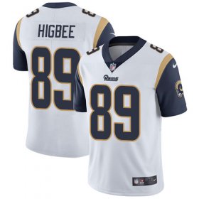 Wholesale Cheap Nike Rams #89 Tyler Higbee White Men\'s Stitched NFL Vapor Untouchable Limited Jersey