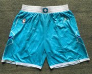 Wholesale Cheap Men's Charlotte Hornets Blue 2021 Brand Jordan City Edition Swingman Shorts