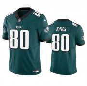 Men's Philadelphia Eagles #80 Julio Jones Green 2023 F.U.S.E. Vapor Untouchable Limited Football Stitched Jersey
