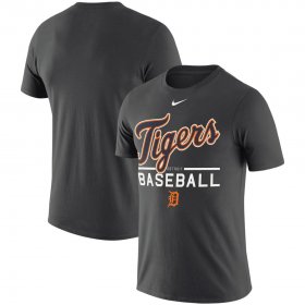 Wholesale Cheap Detroit Tigers Nike Practice Performance T-Shirt Anthracite