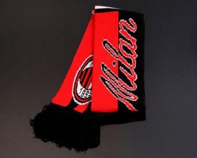 Wholesale Cheap AC Milan Soccer Football Scarf Red
