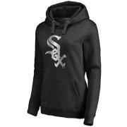Wholesale Cheap Women's Chicago White Sox Platinum Collection Pullover Hoodie Black