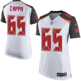 Wholesale Cheap Nike Buccaneers #65 Alex Cappa White Women\'s Stitched NFL New Elite Jersey