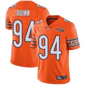 Wholesale Cheap Nike Bears #94 Robert Quinn Orange Men\'s Stitched NFL Limited Rush 100th Season Jersey