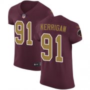 Wholesale Cheap Nike Redskins #91 Ryan Kerrigan Burgundy Red Alternate Men's Stitched NFL Vapor Untouchable Elite Jersey