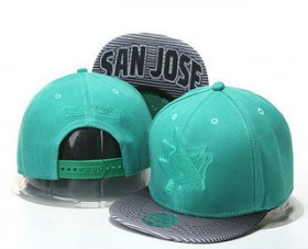 Wholesale Cheap San Jose Sharks Snapback Ajustable Cap Hat GS 2
