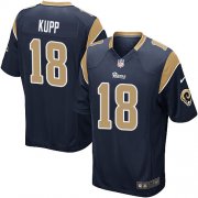 Wholesale Cheap Nike Rams #18 Cooper Kupp Navy Blue Team Color Youth Stitched NFL Elite Jersey