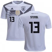 Wholesale Cheap Germany #13 Stindl White Home Kid Soccer Country Jersey