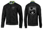 Wholesale Cheap NHL Los Angeles Kings Zip Jackets Black-4