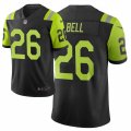 Wholesale Cheap Nike Jets #26 Le'Veon Bell Black Men's Stitched NFL Limited City Edition Jersey